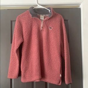 Soft, quarter zip pullover